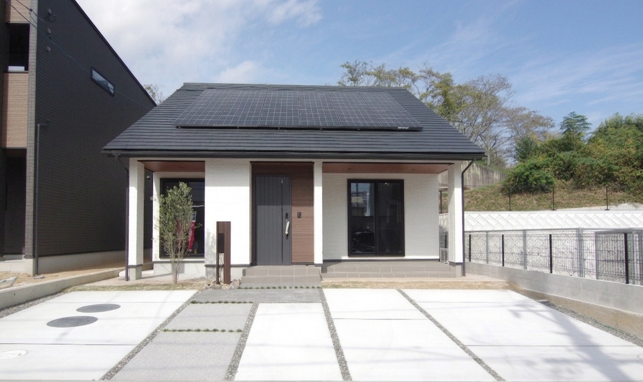 東広島市八本松町米満 1.5階建てモデルハウス
